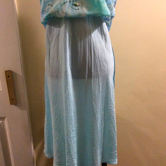 Vintage Les Modes Jolibel watercolour dress - Picture 13 of 16